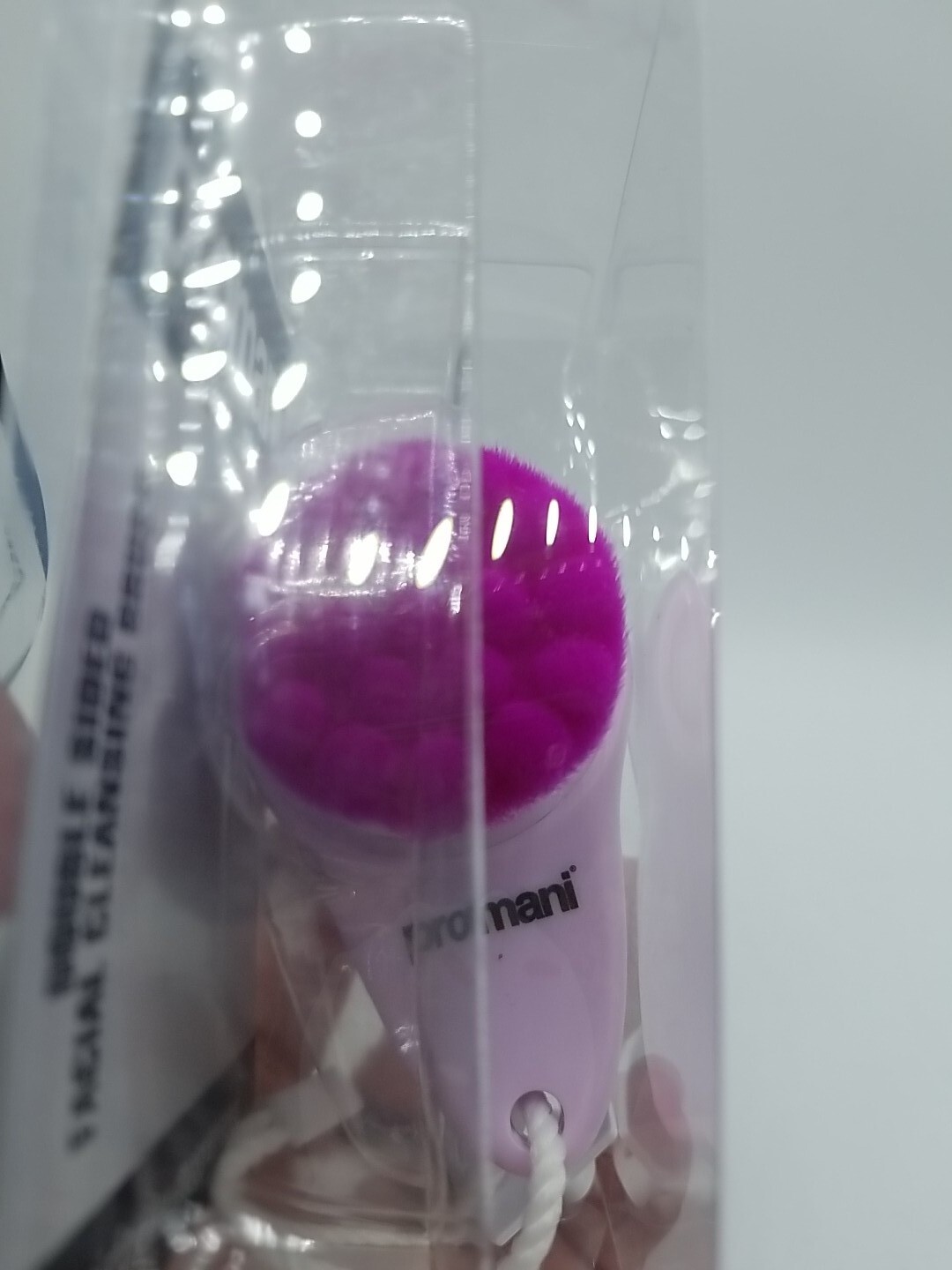 Promani Double Sided Facial Cleansing Brush Exfoliating Deep Pore Peel