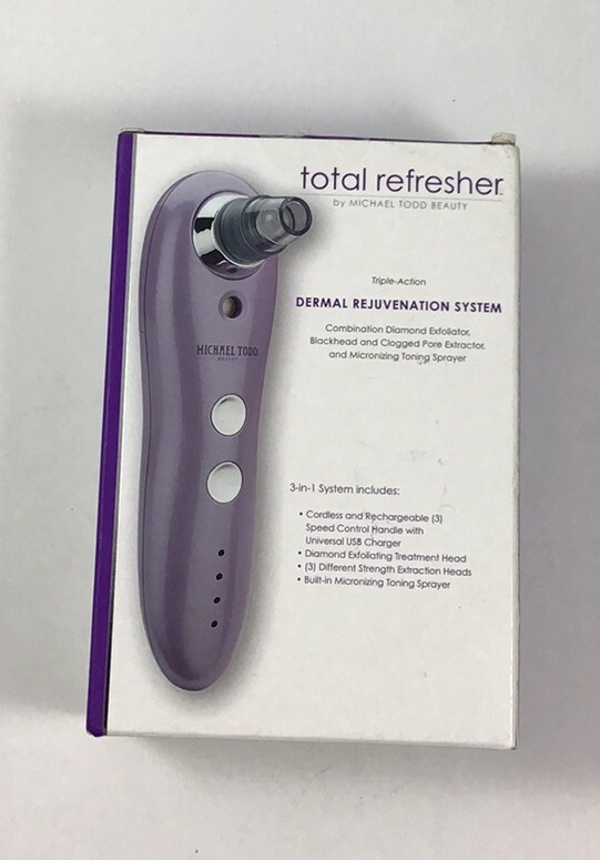 New Michael Todd Beauty Total Refresher Tool Dermal Rejuvenation System