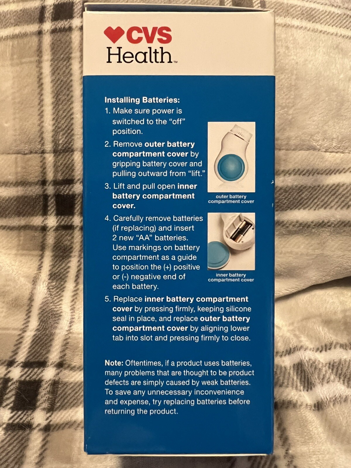 CVS Health Advanced Acne Cleansing Brush NWB