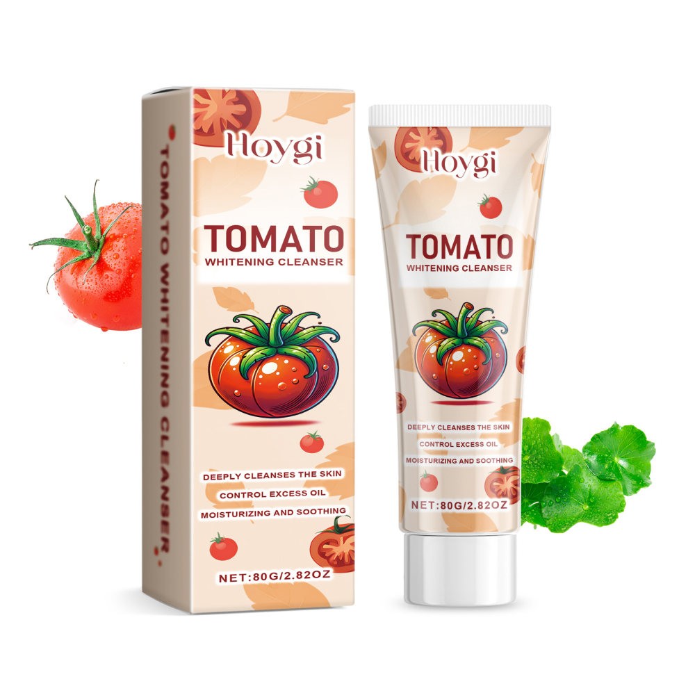 Tomato Cleanser ntle Cleansing Skin Pores Refreshing Oil Control