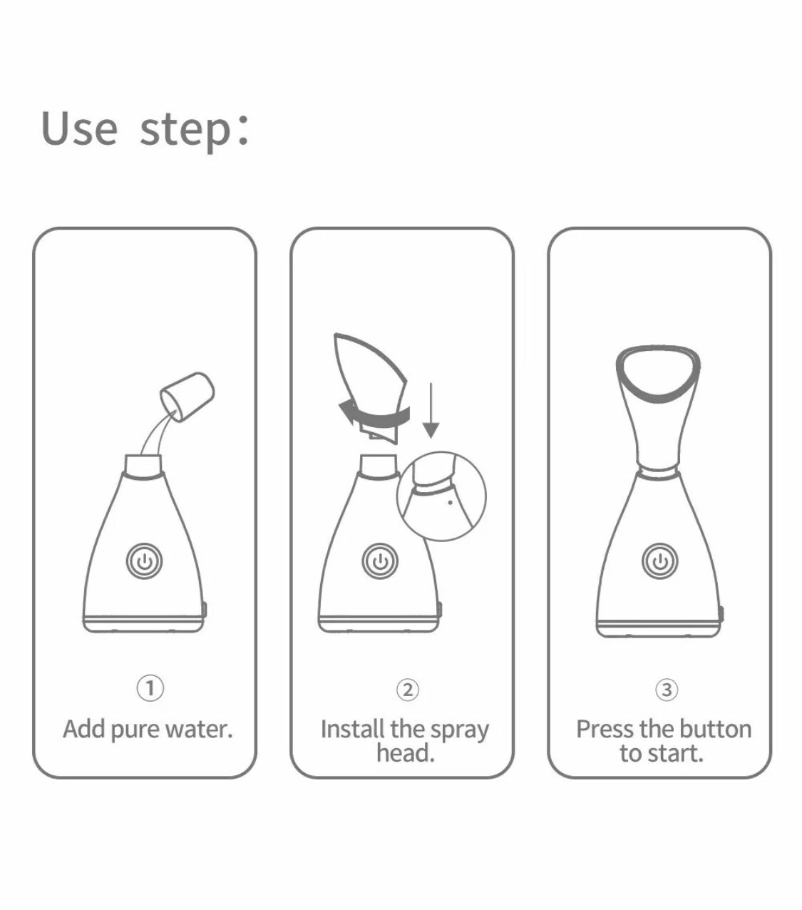 Facial Steamer Nano Ionic Face Sprayer SPA Skin Care FREE blackhead remove kit*