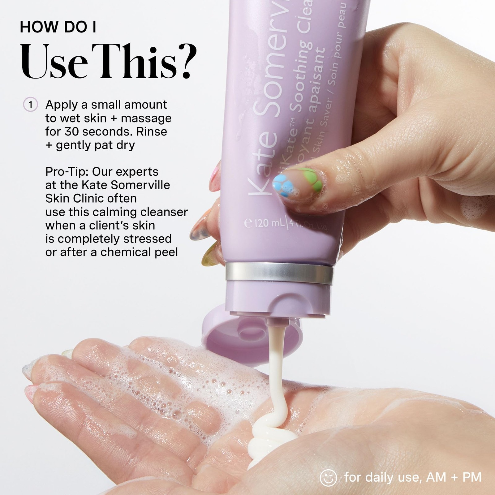 Kate Somerville DeliKate Soothing Cleanser – Hydrating 4 Fl Oz (Pack of 1)