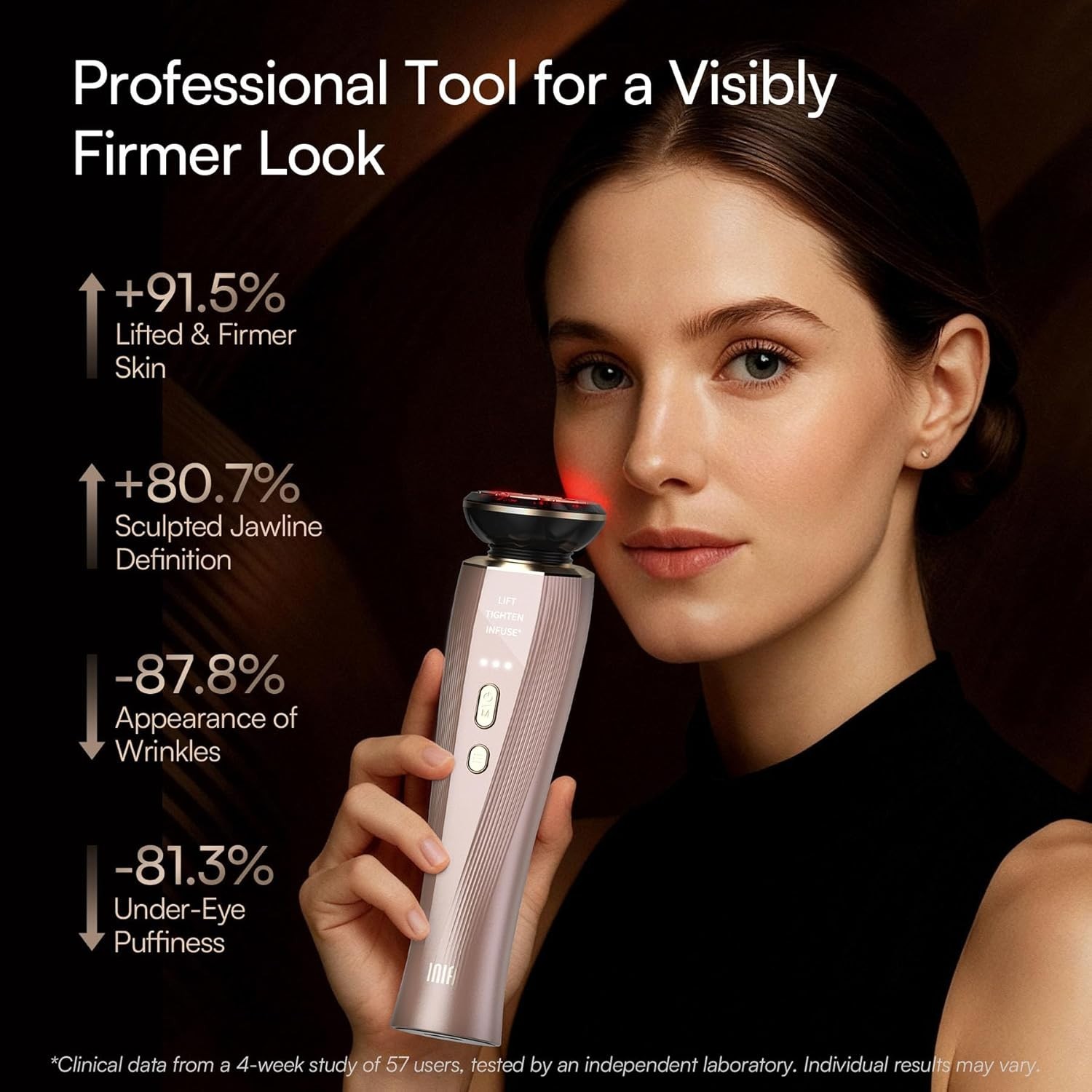 Youthful Radiance: Flare 3-in-1 Facial Device with LIFT, TIGHTEN & INFUSE Modes