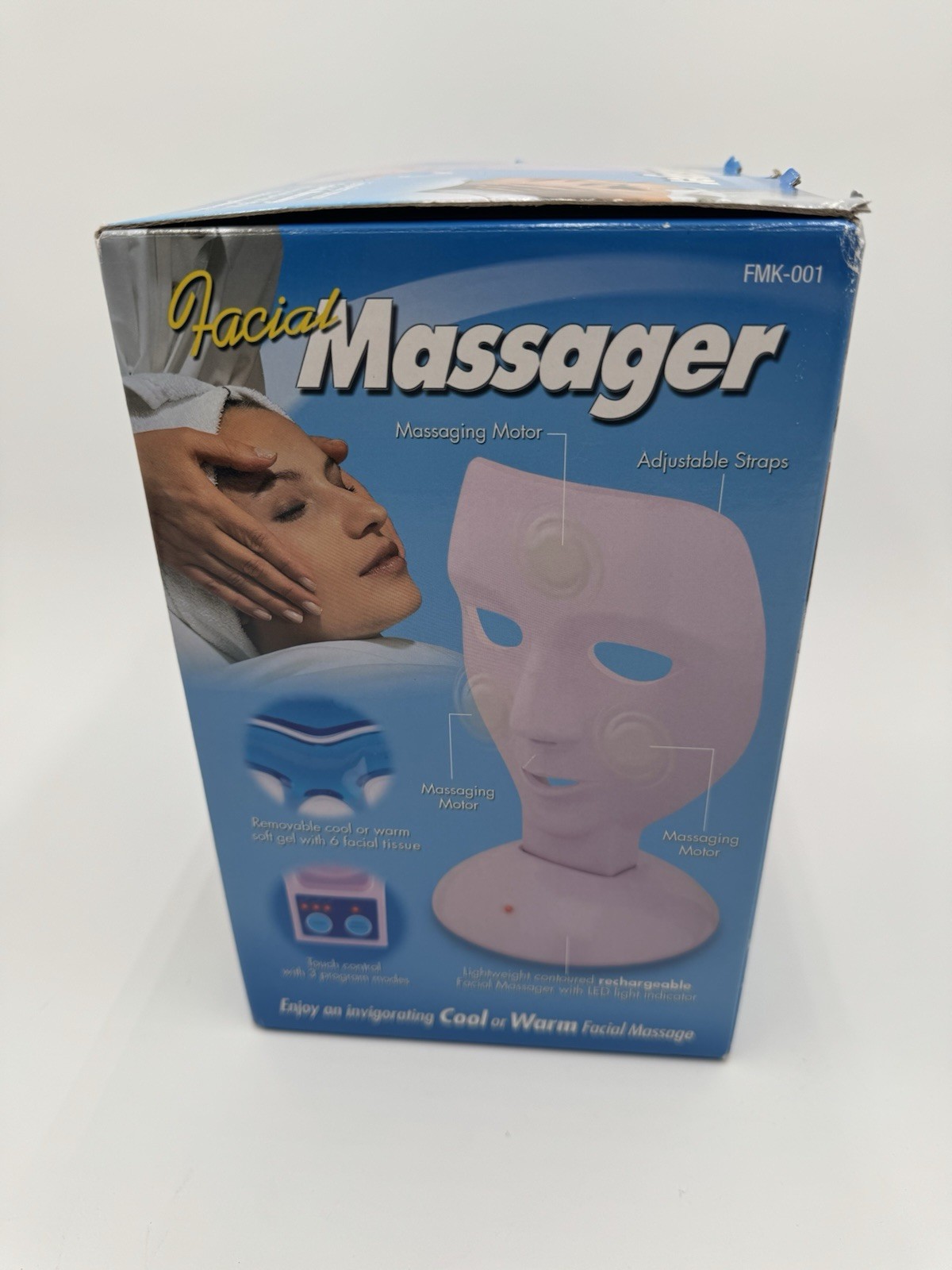 Vintage Facial Massager With Cool Or Warm Gel Therapy Wal Mart New Open Box