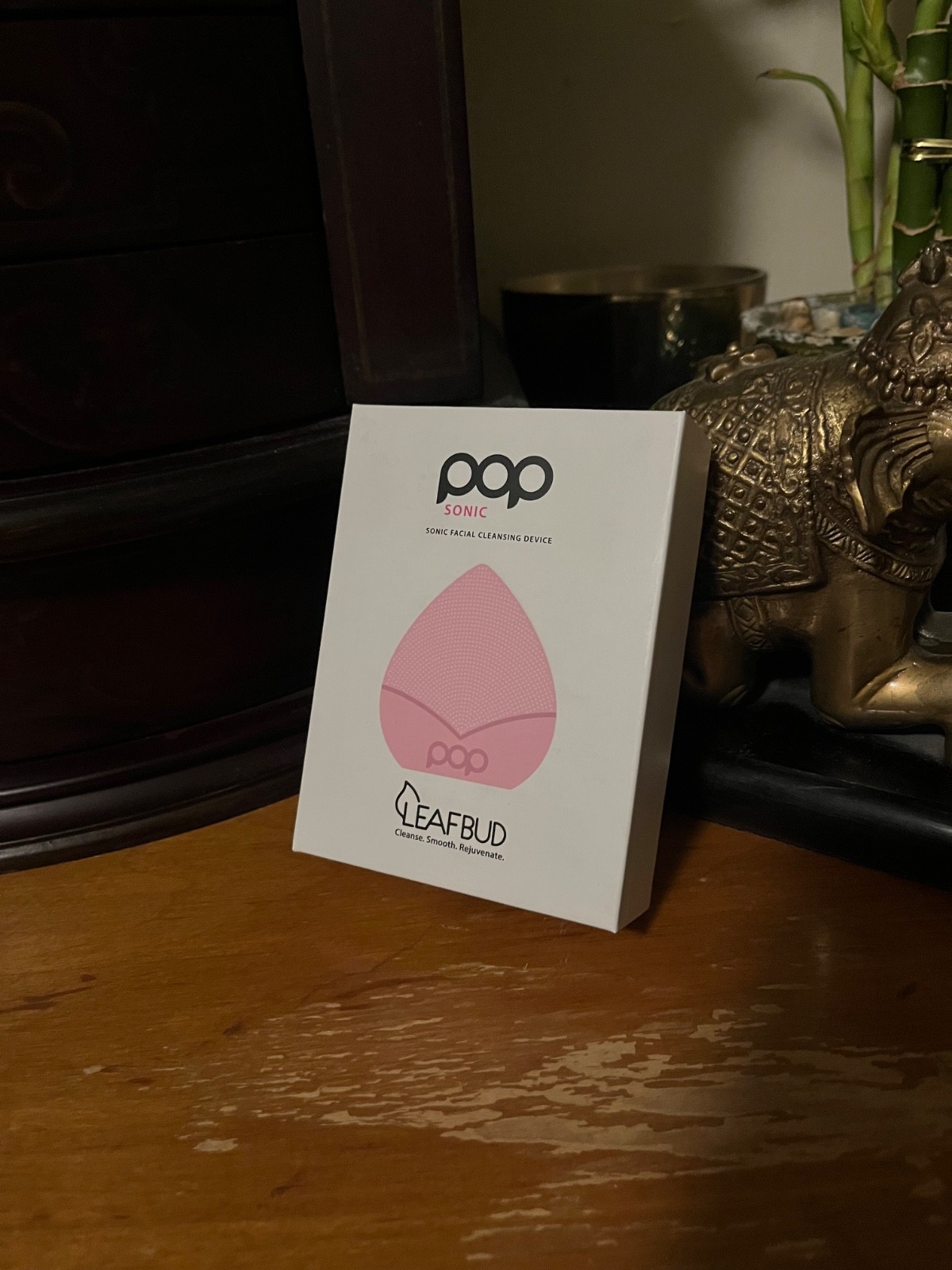 New Pop Sonic Leaflet Sonic Facial Cleansing Device – Pink