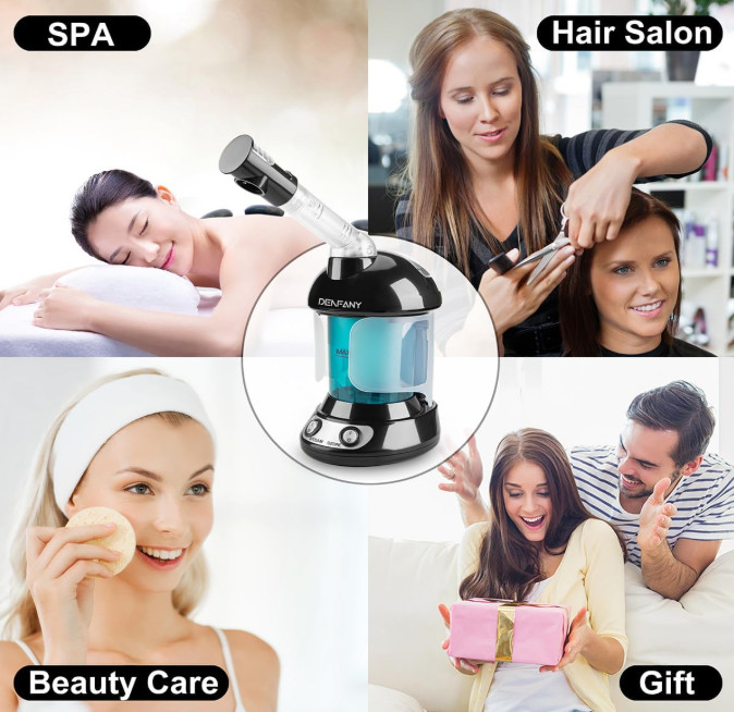 vaporizador facial professional limpieza sauna de cara poros a vapor profesional