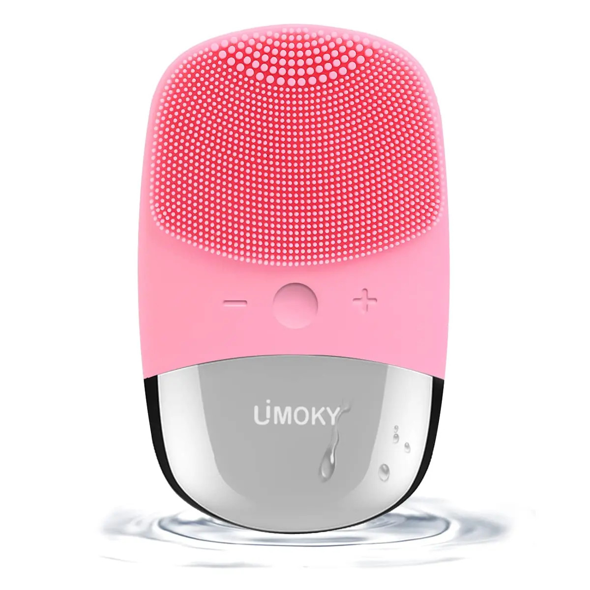 Electric Silicone Facial Cleansing Brush, USB Rechargeable Deep Clean Massager