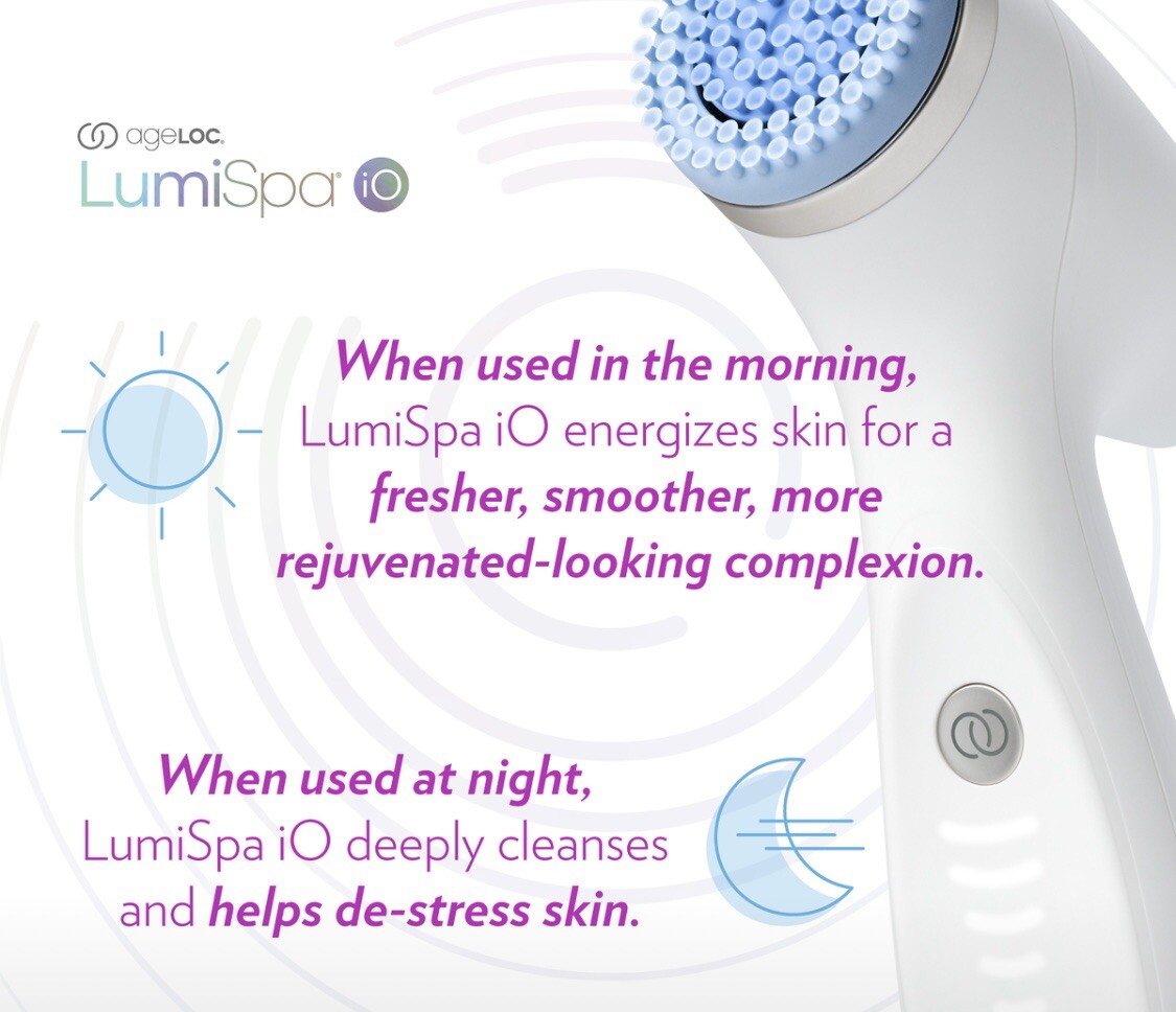 NuSkin ageLOC LumiSpa iO Rose Gold Facial Device with Normal Cleanser Nu Skin