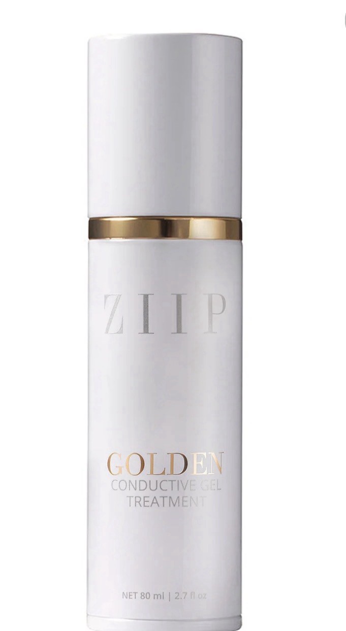 NEW Ziip Nano and Microcurrent Conductive GOLDEN GELS 2.7 Oz