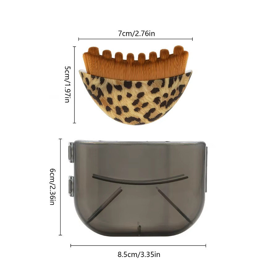 Facial Massage Brush for Face & Jawline, Ergonomic Dry Brush Designed for Precis