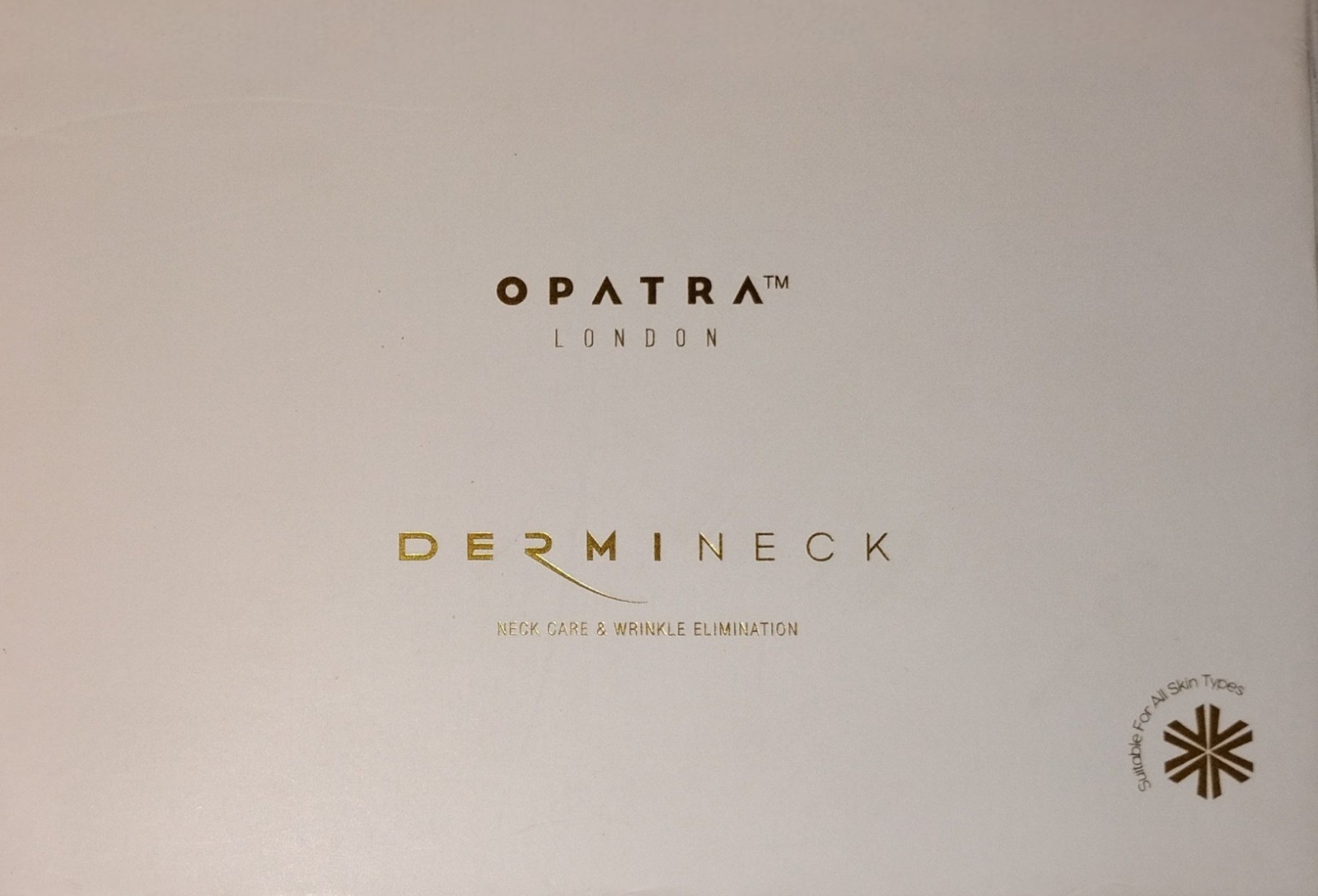 OPATRA DermiNeck Non Surgical Neck Care & Wrinkle Elimination New (Box Opened)