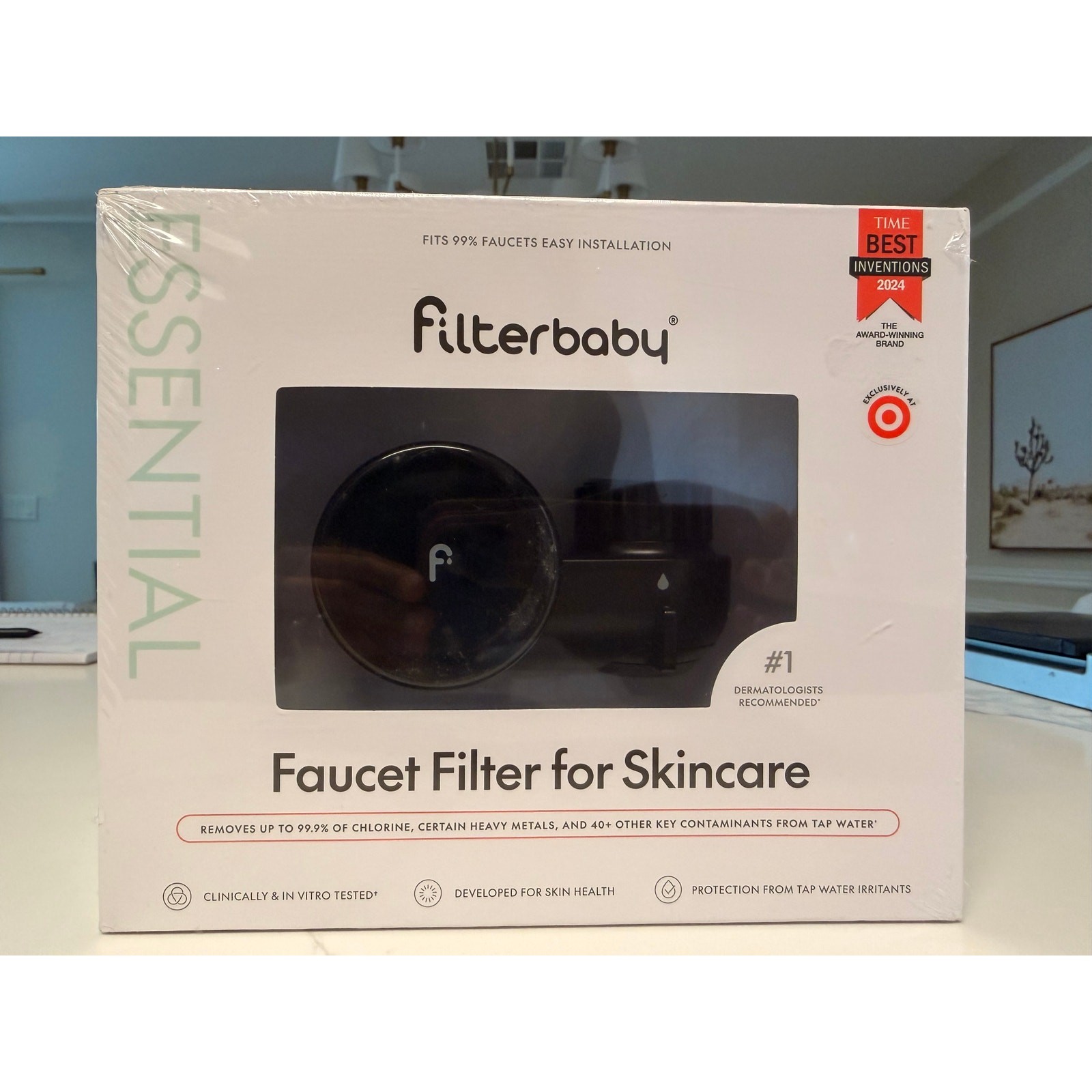 Filterbaby Faucet Filter for Skincare Water Filter White Factory Sealed New