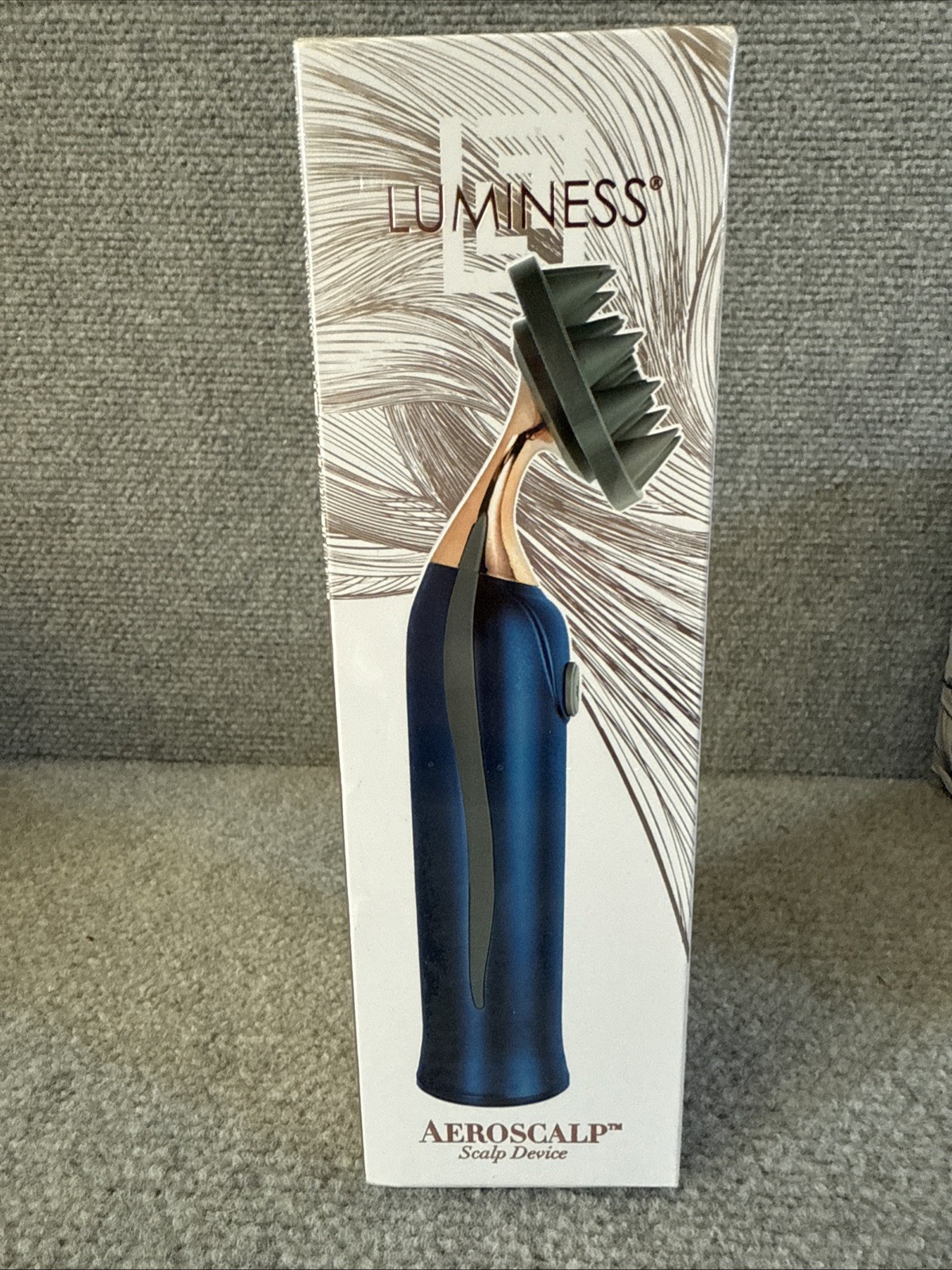 Luminess Aeroscalp Scalp Device Brush Sealed New Beauty Serum Applicator