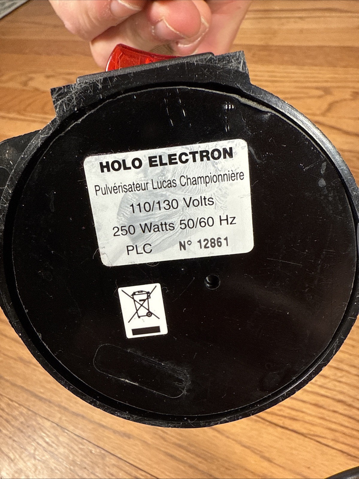 Holo Electron Facial Steamer By Dr. Lucas Championneire Pulverizer Atomizer