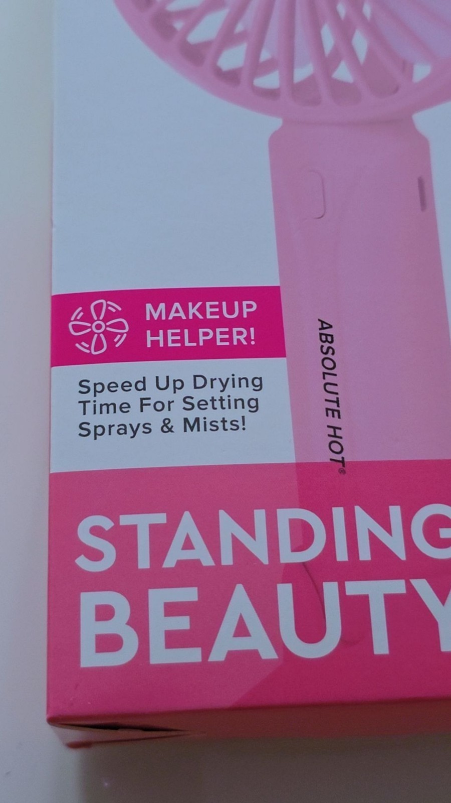 3-Piece Facial Cleanse Set & Absolute Hot Standing Beauty Fan