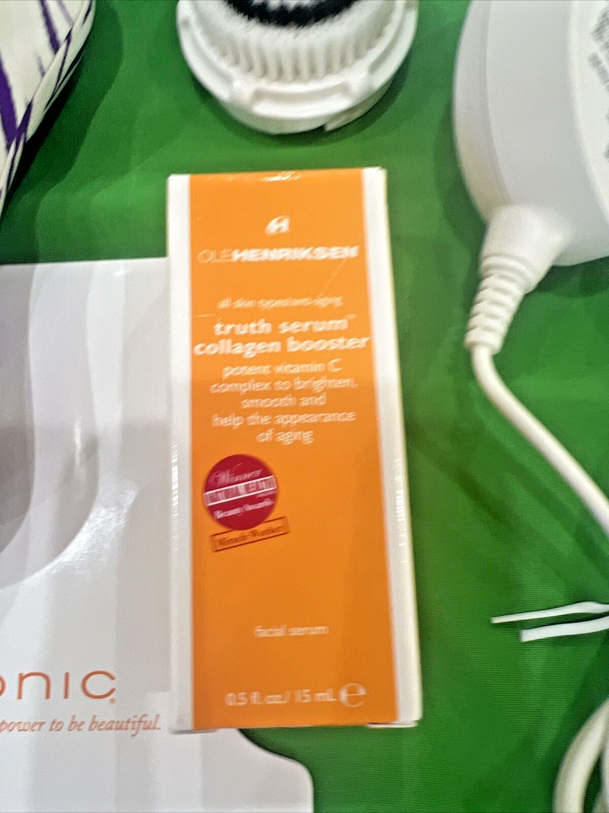 Clarisonic Mia 2 Facial Sonic Skin Cleansing System w Case Brush & Charger