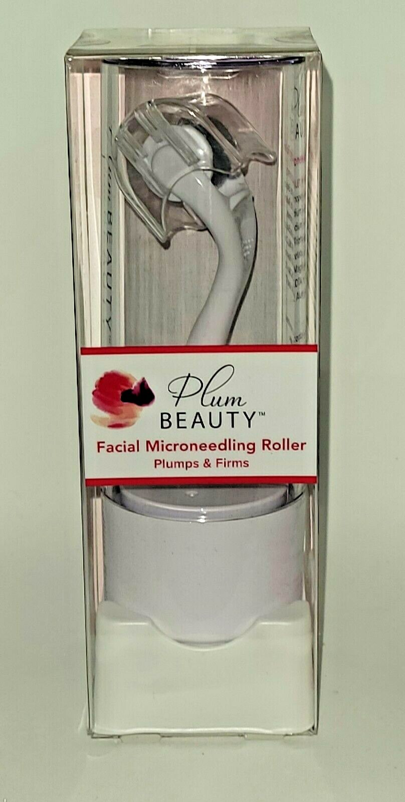 Plum Beauty Facial Microneedle Roller – Plumps & Firms – Free Shipping