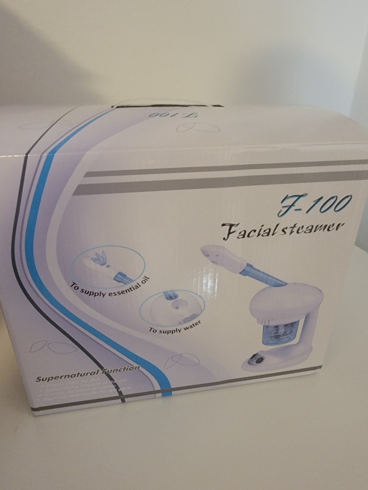 Professional Table Top Mini Facial Steamer F-100 – New in Box