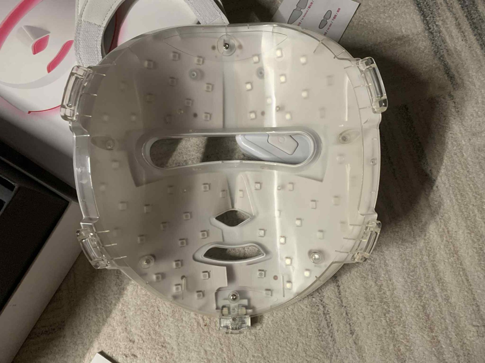 ECO FACE Near-infrared LED Photon Mask for Home Therapy 120 LED lights / White