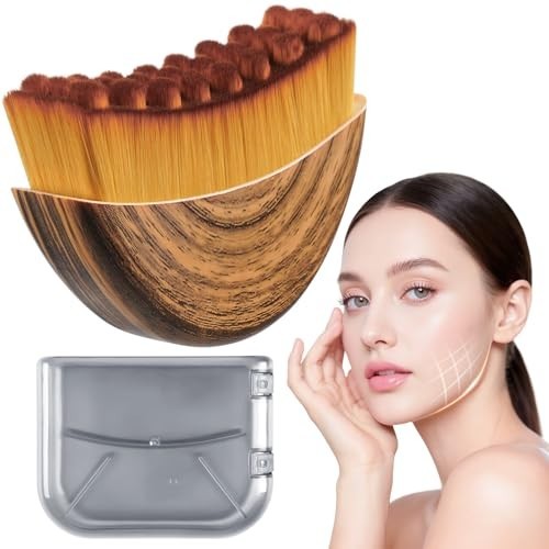Lymphatic Contour Face Brush for Lymphatic Drainage Face Massage Sculpting