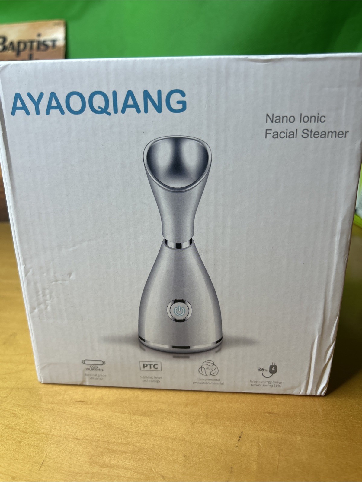 AYAOQIANG Nano Ionic Facial Steamer