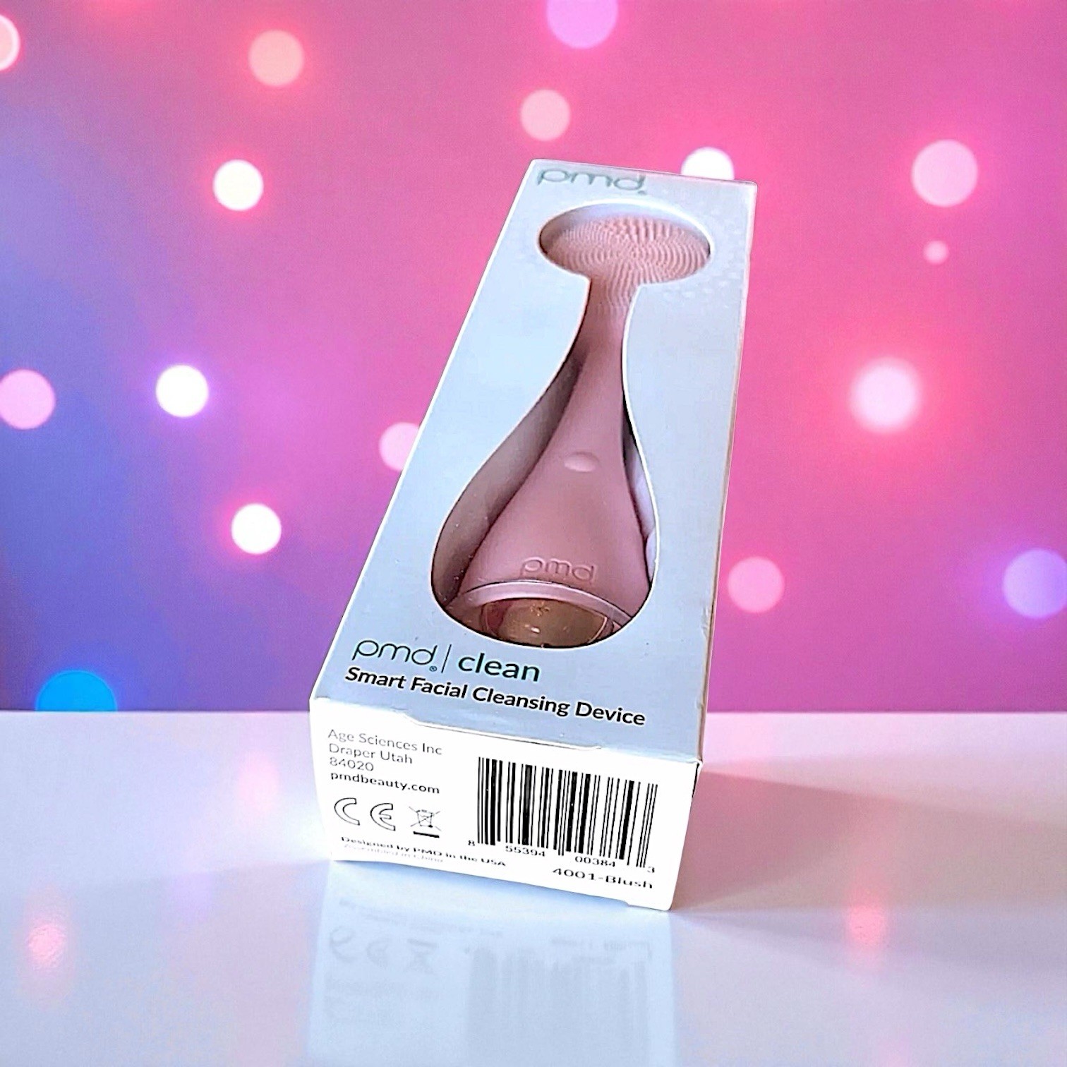 PMD Beauty Clean Smart Facial Cleansing Device In Blush New In Box