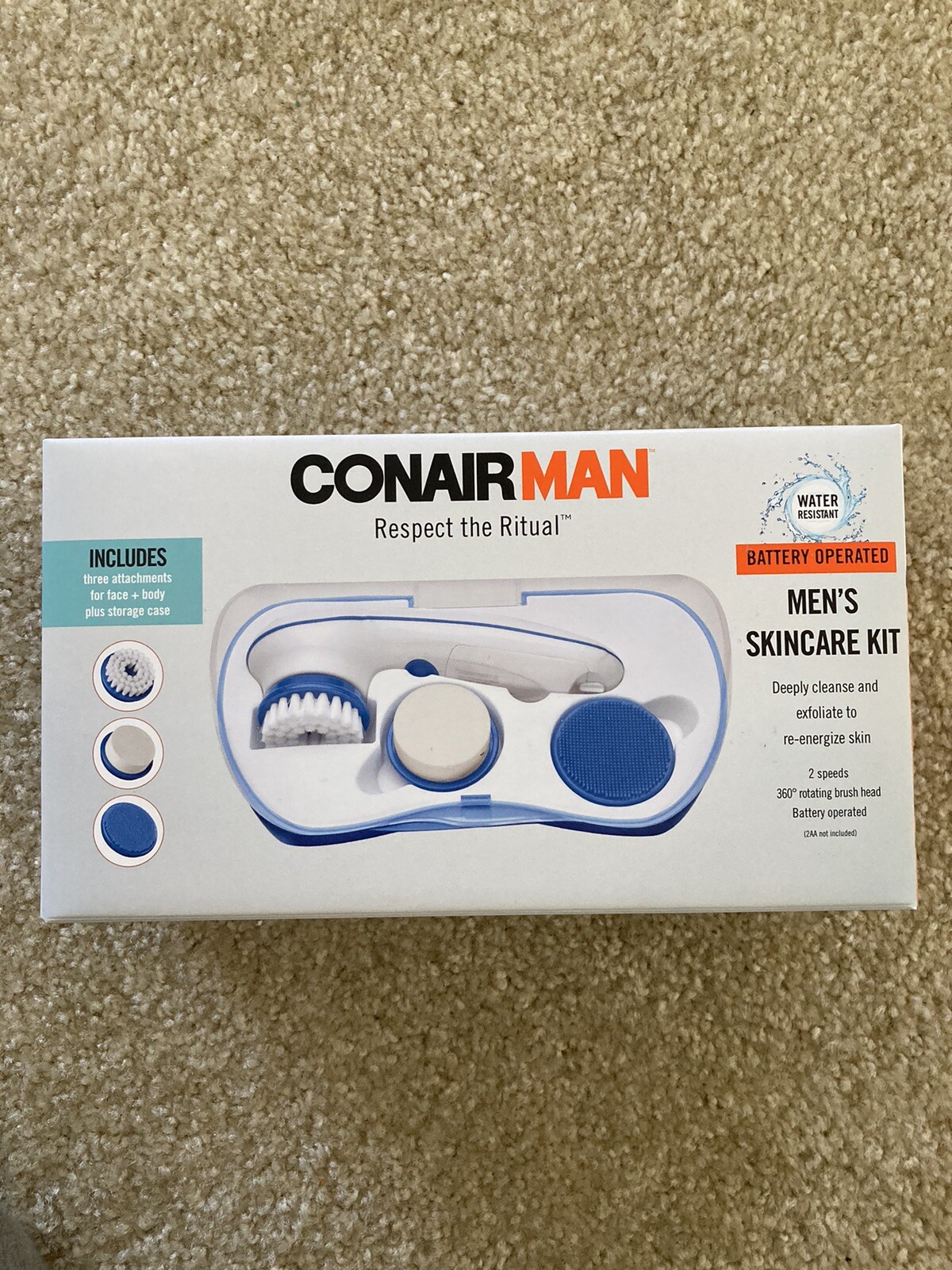 Conair Man Battery Operated Men’s Skincare Kit
