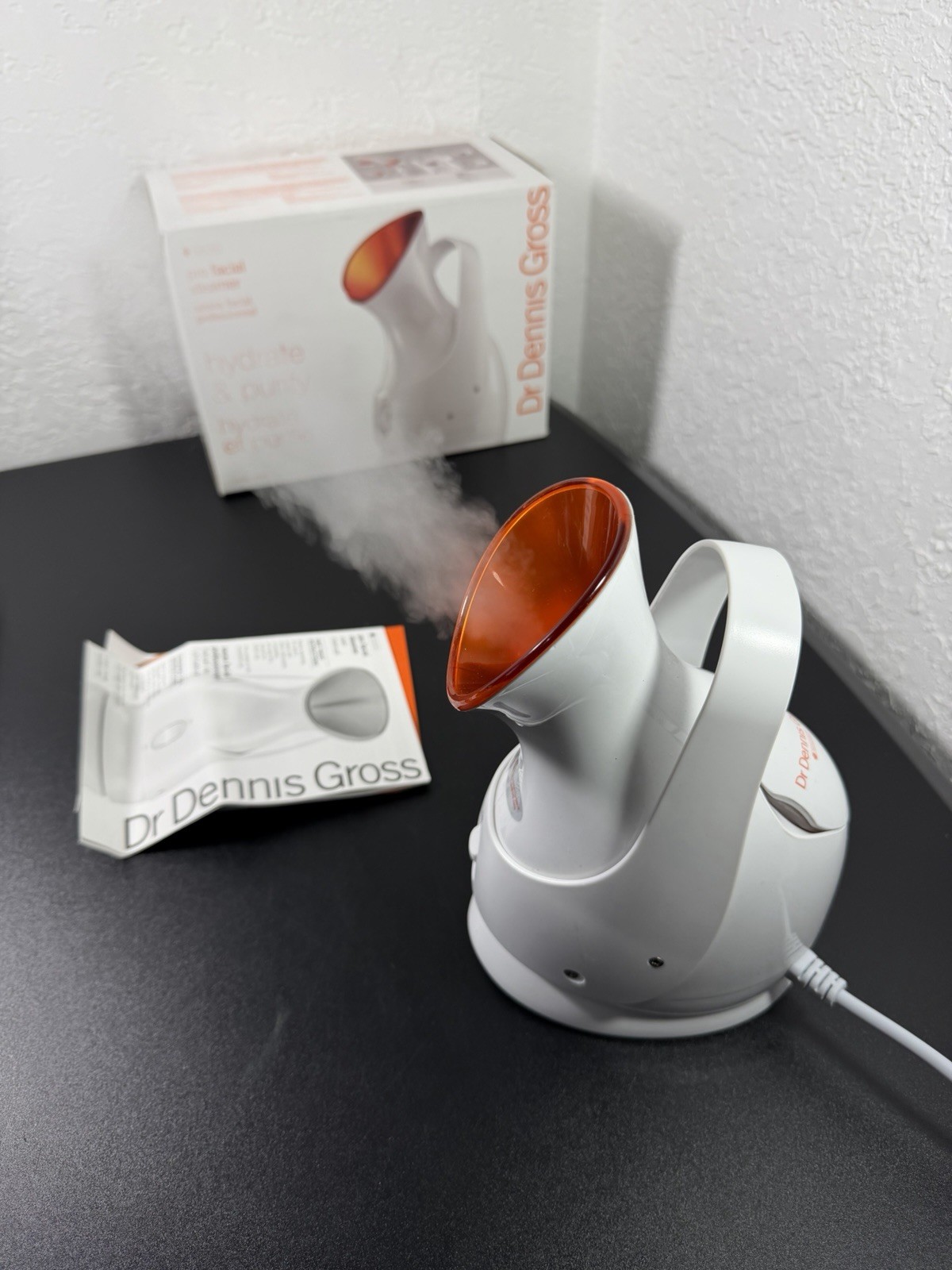 Dr. Dennis Gross Pro Facial Steamer for Facial Deep Cleaning Tested & Works!