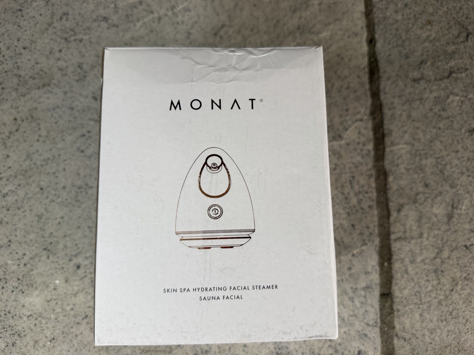 MONAT Skin Spa Hydrating Facial Steamer Tested Works w/ Box Manual Bag