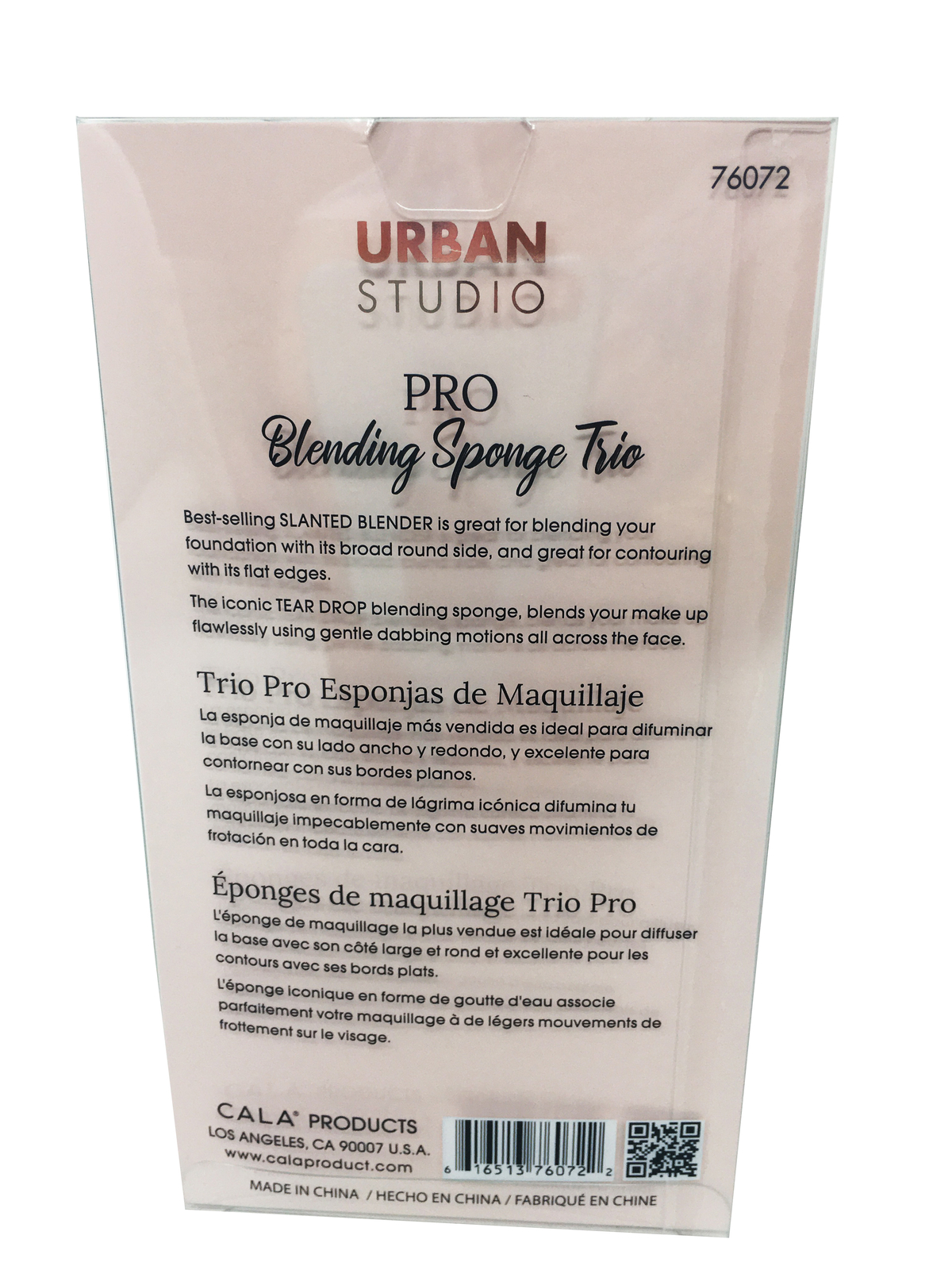 Urban Studio Pro Blending Sponge Trio