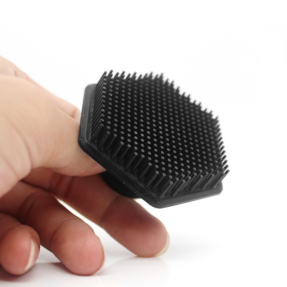 Men Silicone Facial Cleansing Brush Deep Clean Exfoliating Face Scrubber Massage