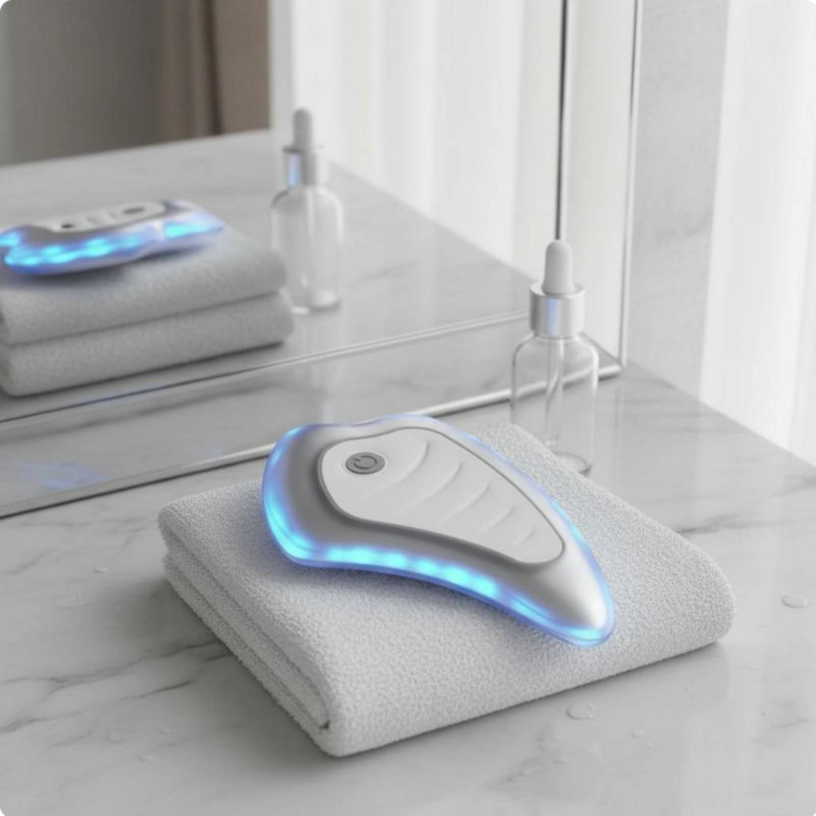 Vibrating Facial Massager High-Frequency Vibration Electric Gua Sha Tool