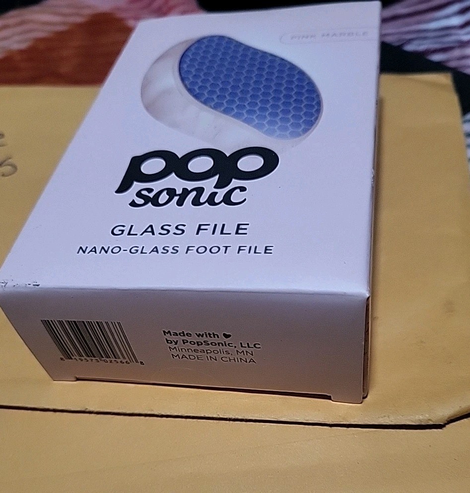 POP sonic Glass File Nano-Glass Foot File