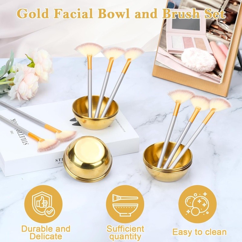 Beauty Tool Set 8 Piece Facial Bowl Brush Mixing Skincare Tools Spa Supplies New