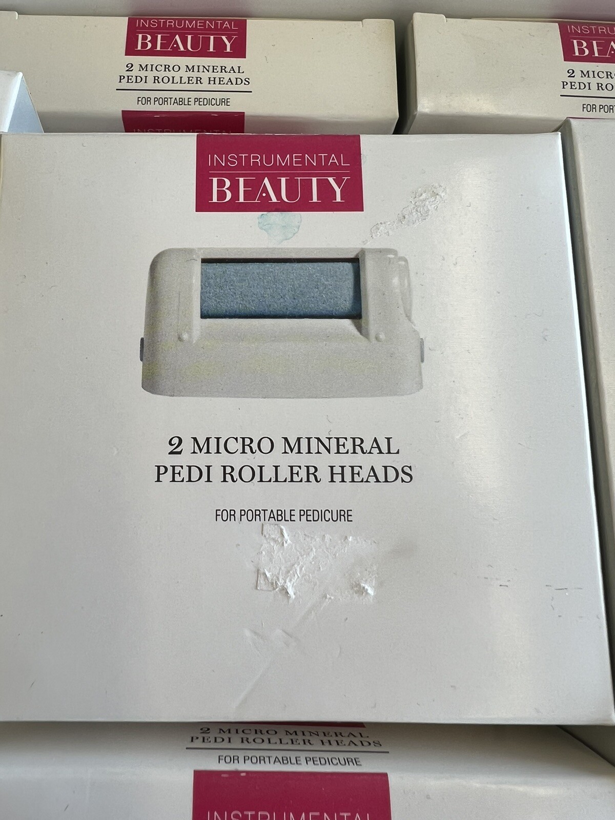 60 pc lot wholesale Instrumental Beauty micro mineral pedi roller head Pedicure