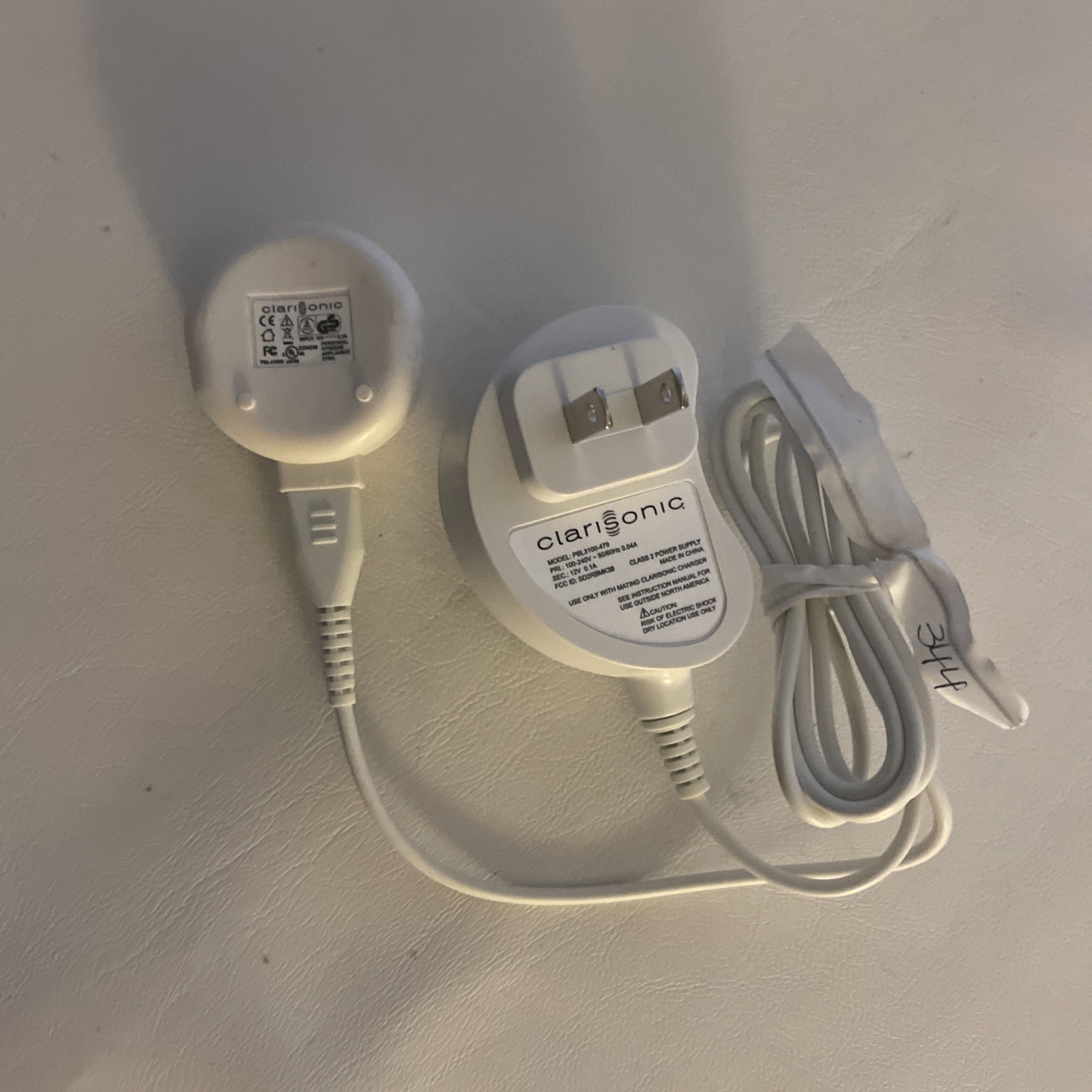 CLARISONIC PBL4180B w/ PBL 3100-479 Power Adapter Charger Base