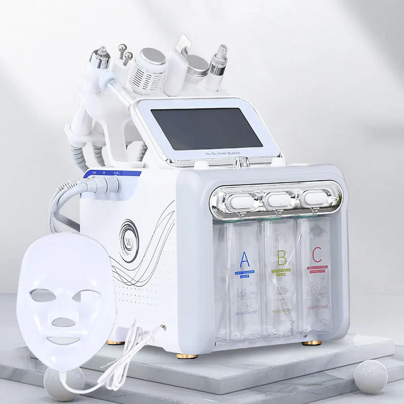 H2O2 Beauty Skin Cleansing Hydrofacial Machine Facial Water Aqua Peeling HomeUse