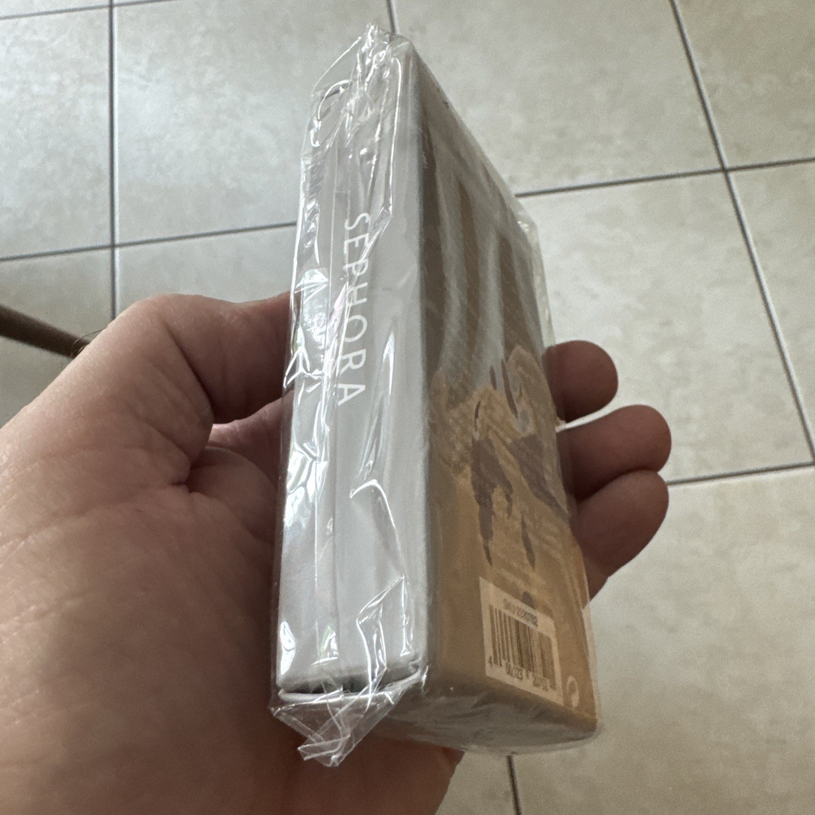 Sephora Mini Rose Quartz Facial Roller, New in Box Still Wrapped in Plastic