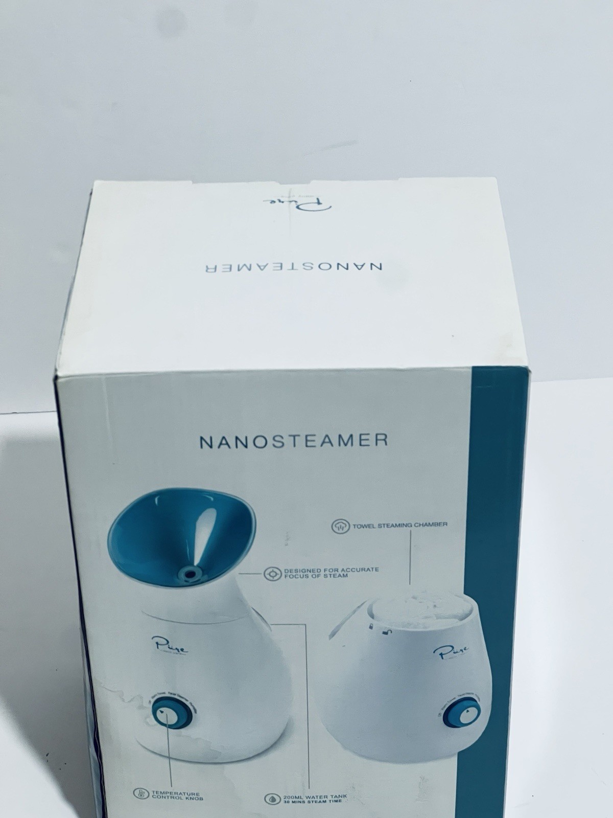 Pure Daily Care NanoSteamer 3-in-1 Nano Ionic, 5 Piece Stainless Steel Skin Kit