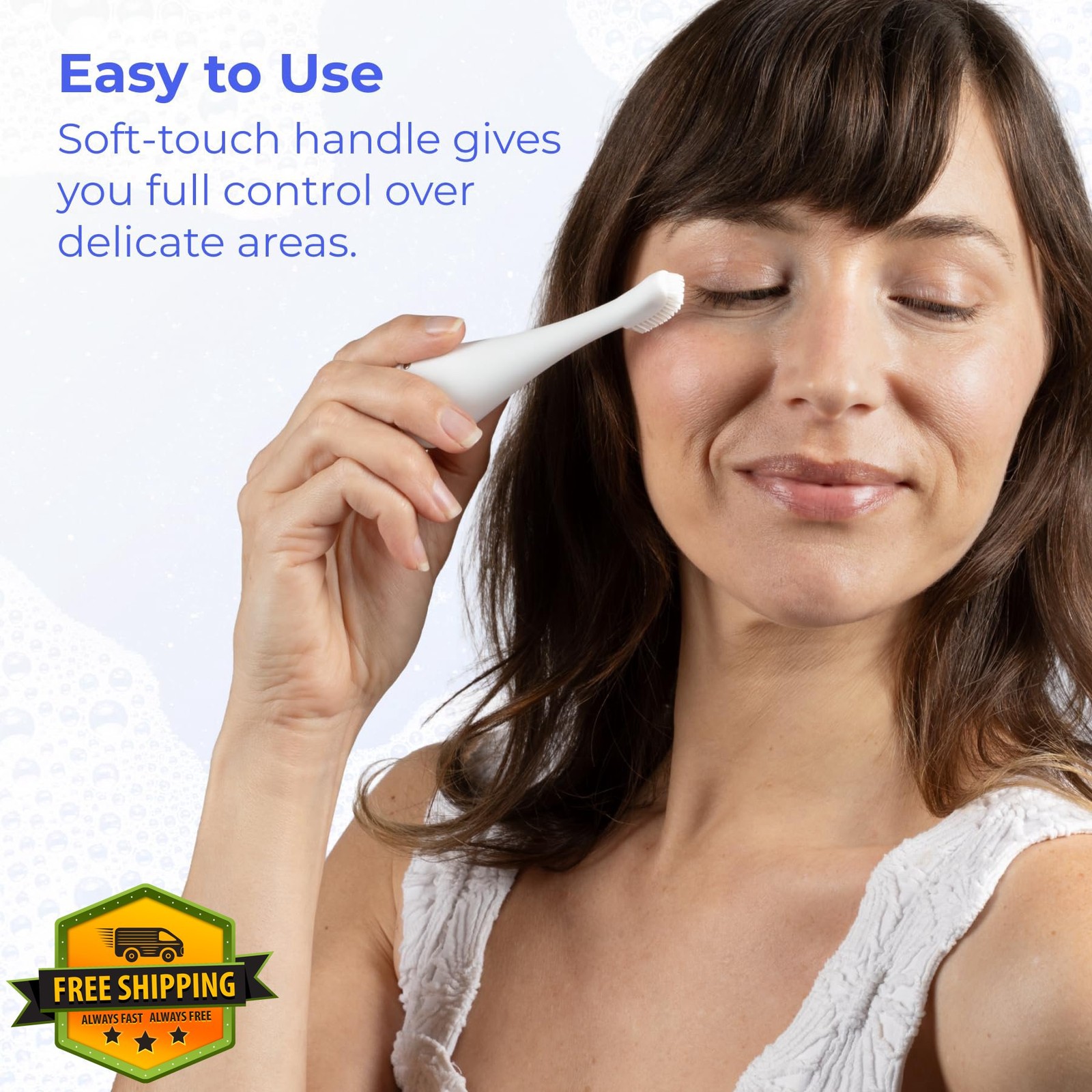 Blinkjoy Electric Eyelid Brush White Lid Hygiene