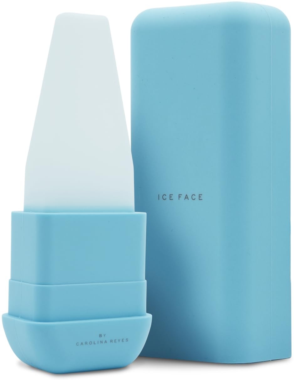 ICE FACE by CAAM BEAUTY | Facial Cryotherapy Roller for “Face & Neck | Blue
