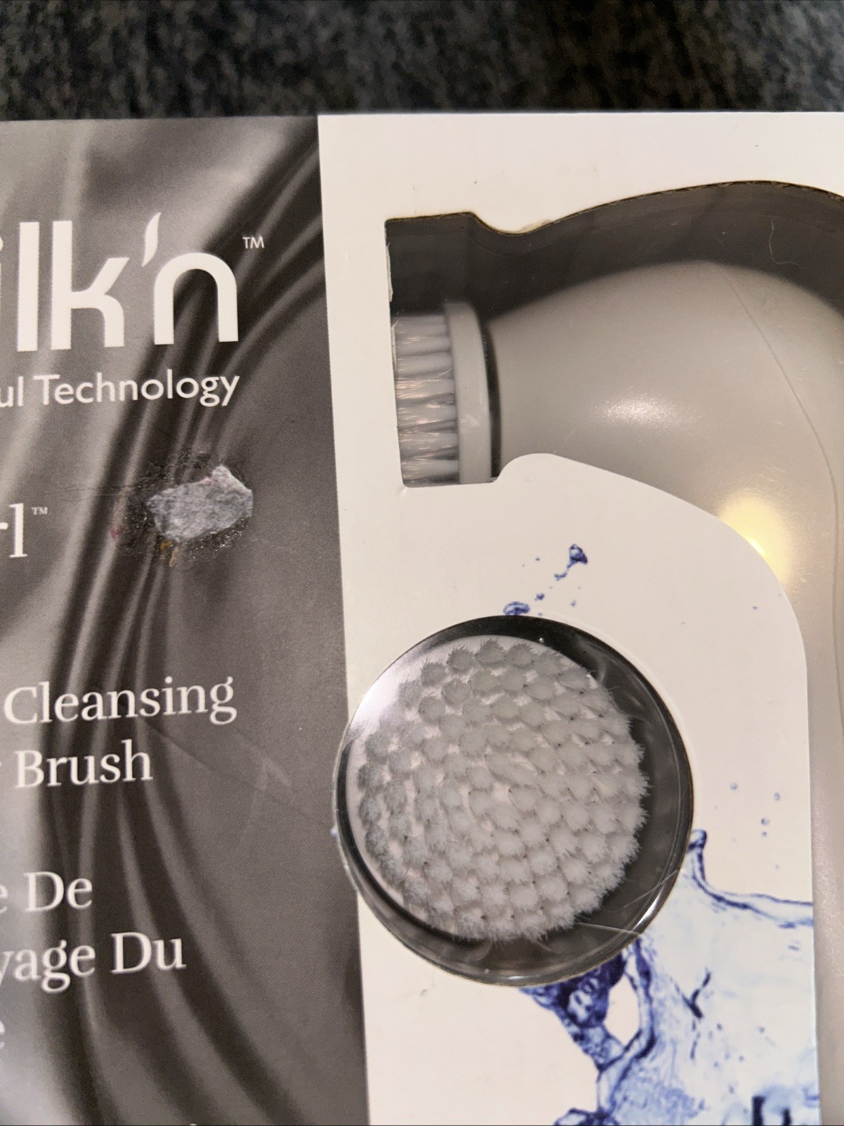 Silk’n Swirl Facial Cleansing Power Brush Dual Speed White – New & Sealed