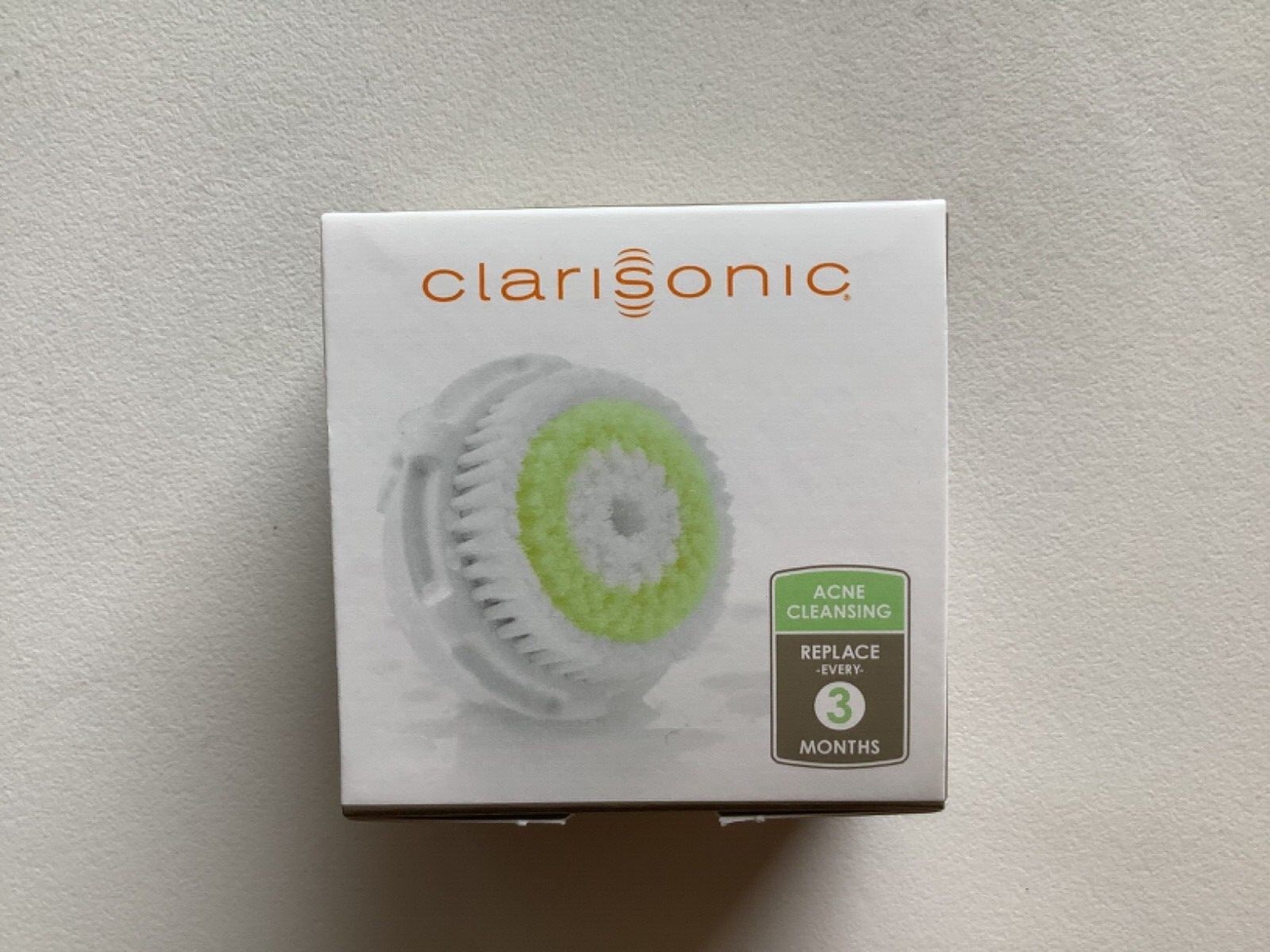 Original Clarisonic Replacement Brush Head For Acne Prone Skin New In Box