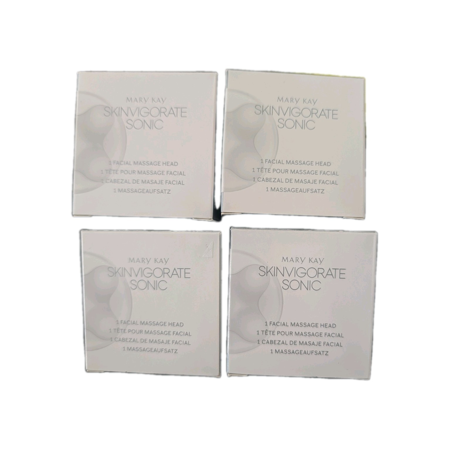 Mary Kay Skinvigorate Sonic Facial Massage Head – Lot of 4 Brand New in Box