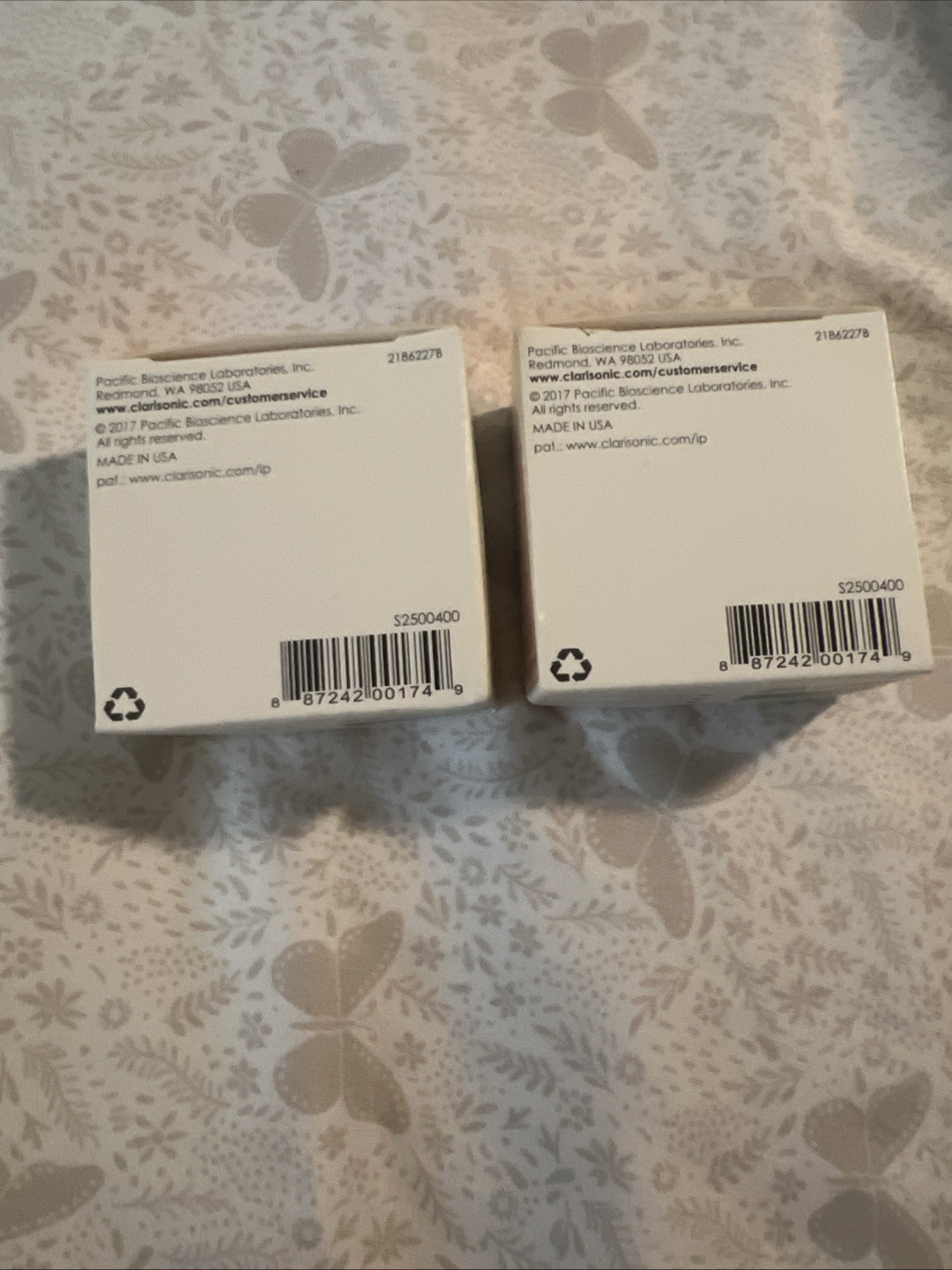 2 Pack Clarisonic ACNE Replacement Brush Heads Mia2 Aria Plus Smart Profile