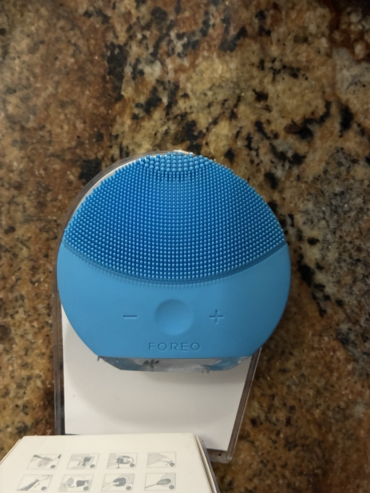 Foreo Luna Mini 2 Facial Cleansing Brush Aquamarine Blue