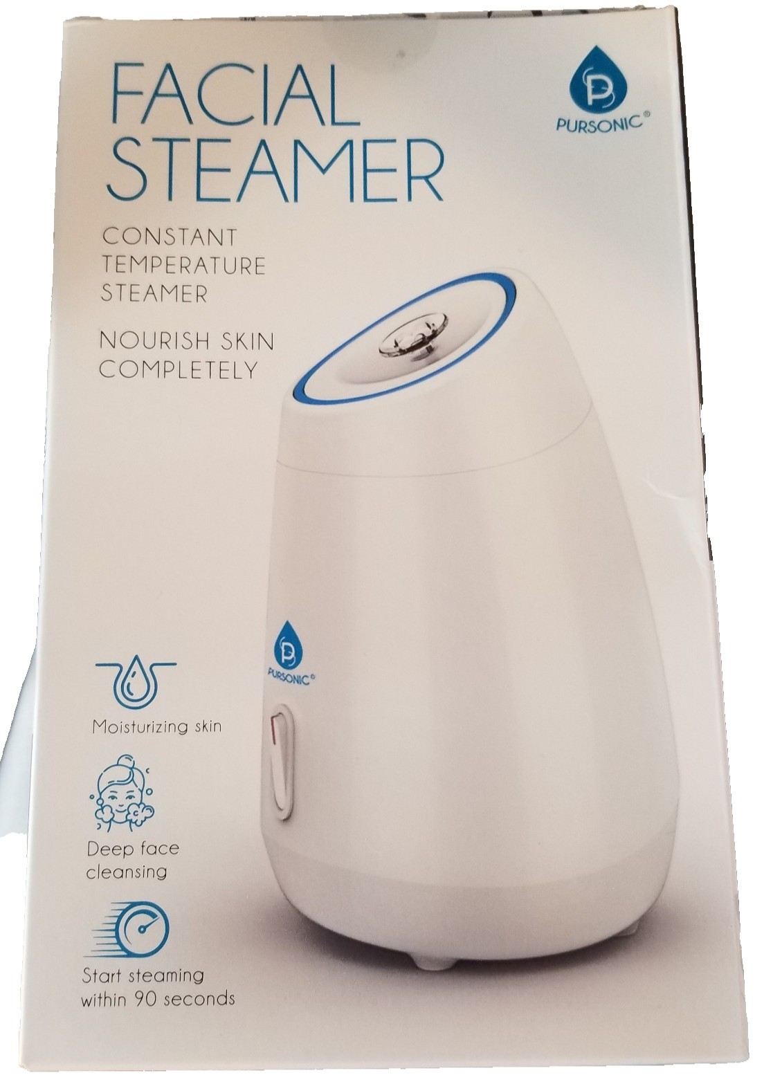 Pursonic Constant Temperature Facial Steamer New in Box