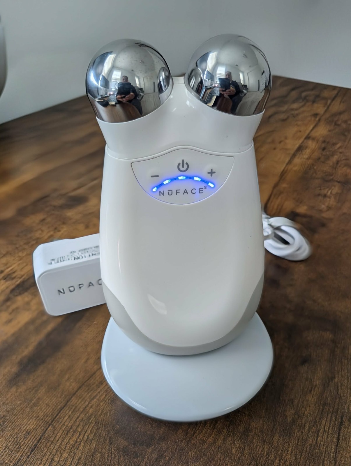 NuFace Trinity Microcurrent Facial Toning Device with Charger