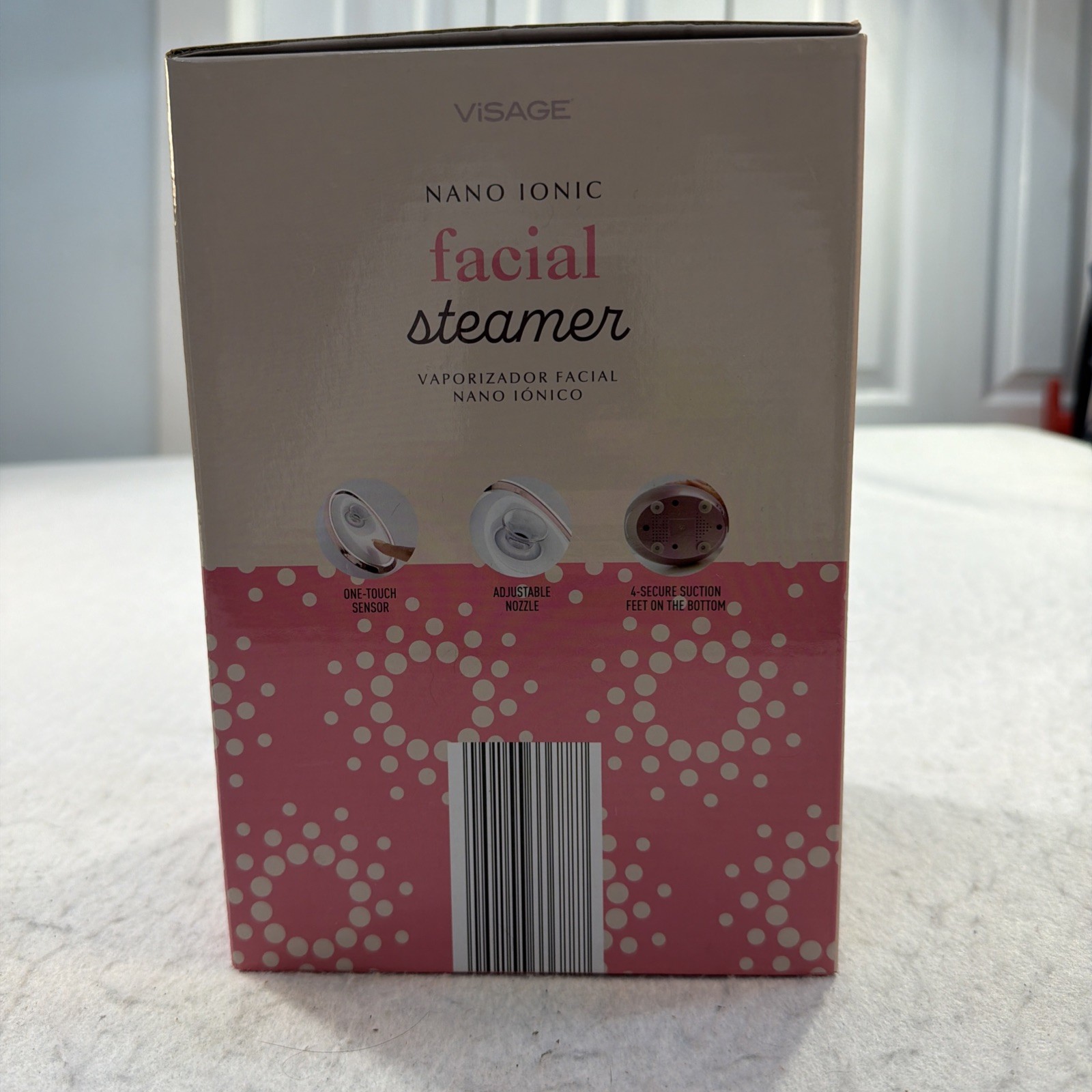 Visage Pink Nano Ionic Electric Facial Steamer Device For All Skin Types New