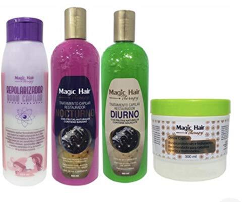 Magic Hair Therapy Tratamiento Diurno, Nocturno, Repolarizador BOOM y Detox